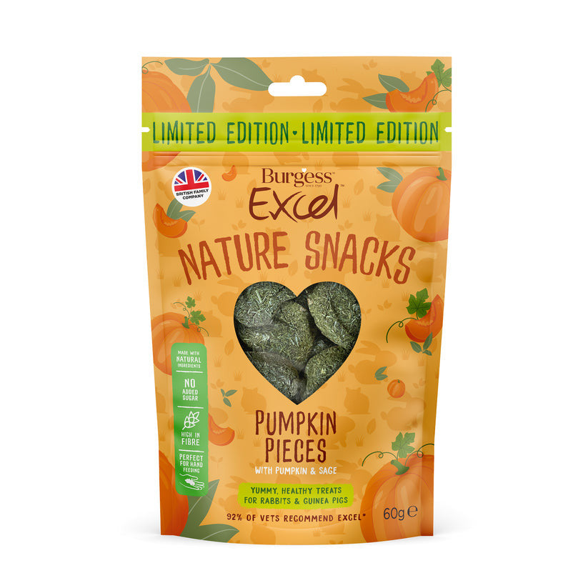 Burgess Excel Nature Snacks Pumpkin Pieces