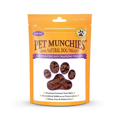 Pet Munchies Liver & Chicken Training Treats 50g