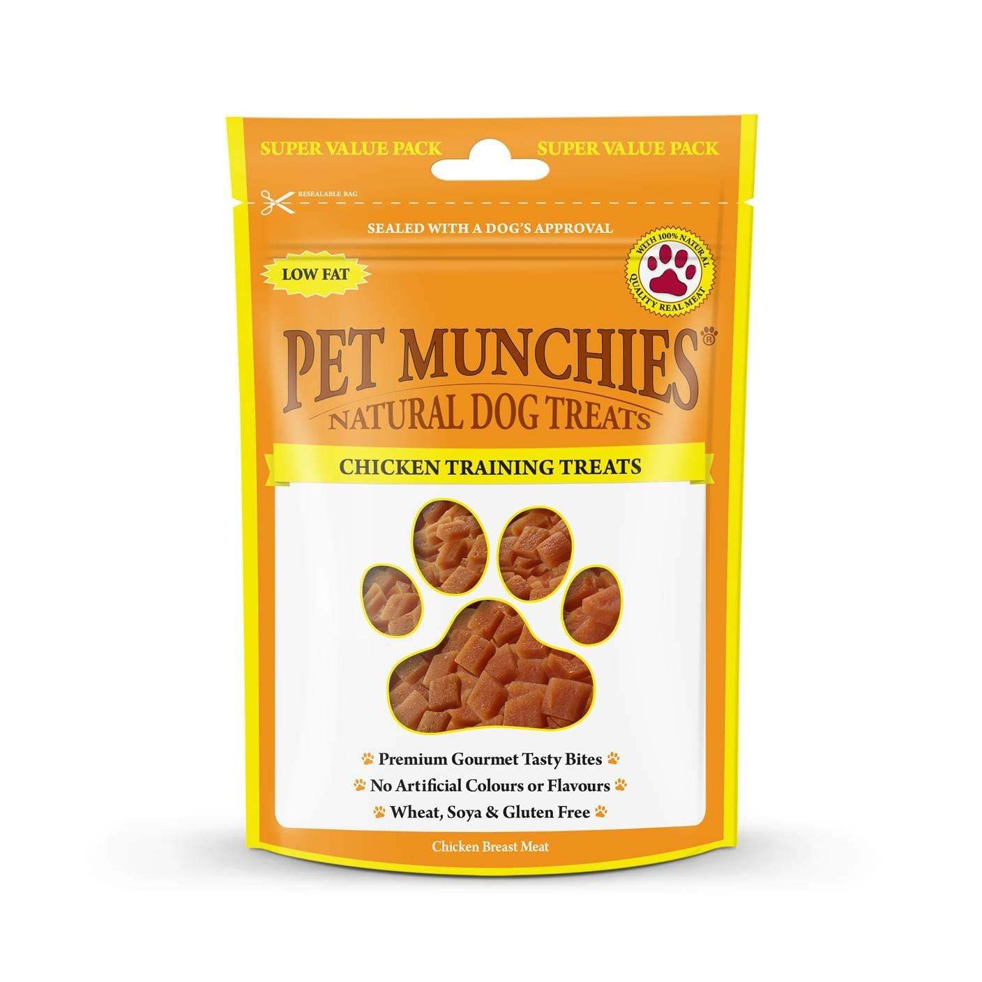 Pet Munchies Chicken Training Treats Super Value Pack 150g