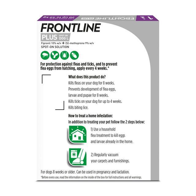 Frontline PLUS Spot On Large Dog - 1 Pipette