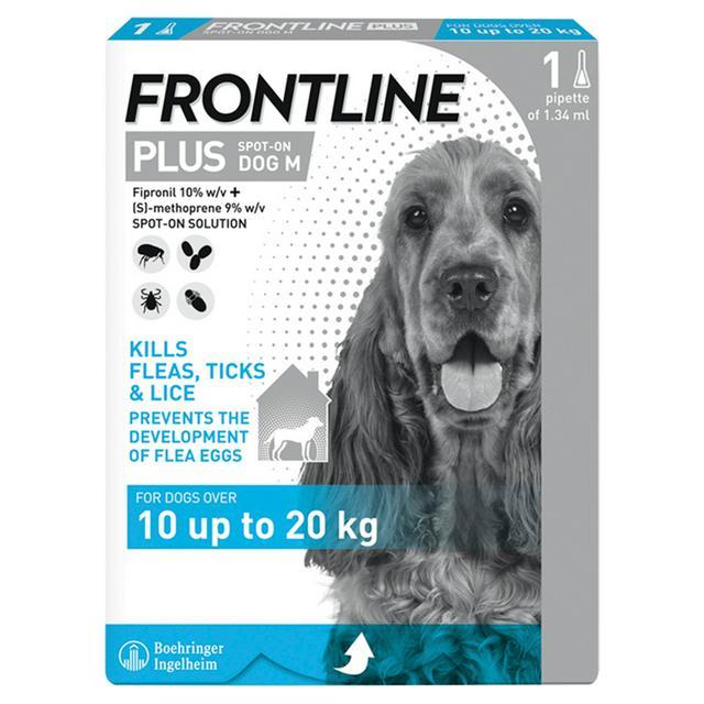 Frontline PLUS Spot On Medium Dog - 1 Pipette
