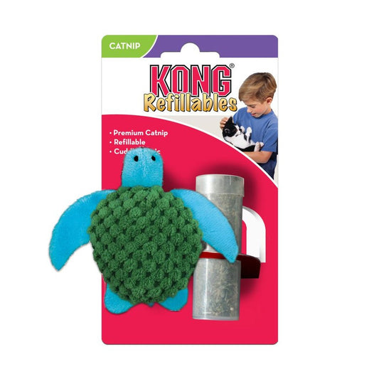 KONG Cat Refillable Turtle