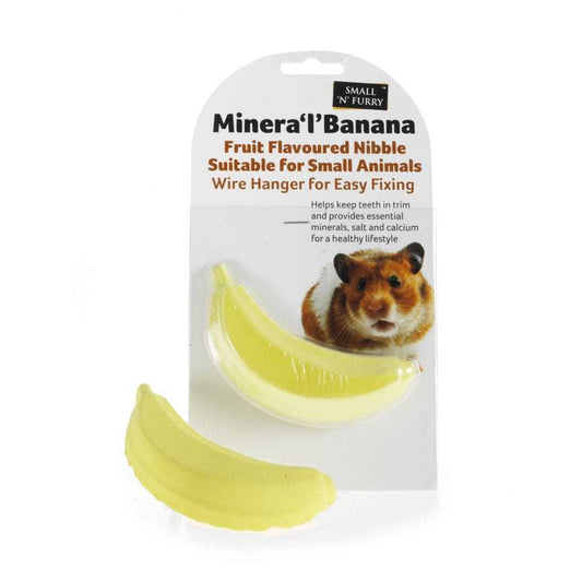 Small ‘N’ Furry Minera ‘L’ Banana 12cm