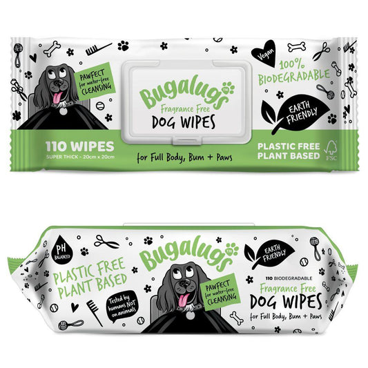 Bugalugs Pet Wipes (Suitable for Cats & Dogs)