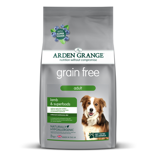 Arden Grange Grain Free Lamb & Superfoods (Available in 2kg & 12kg)