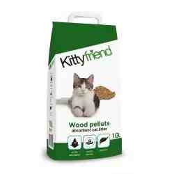 Kittyfriend Wood Pellets Cat Litter 10L
