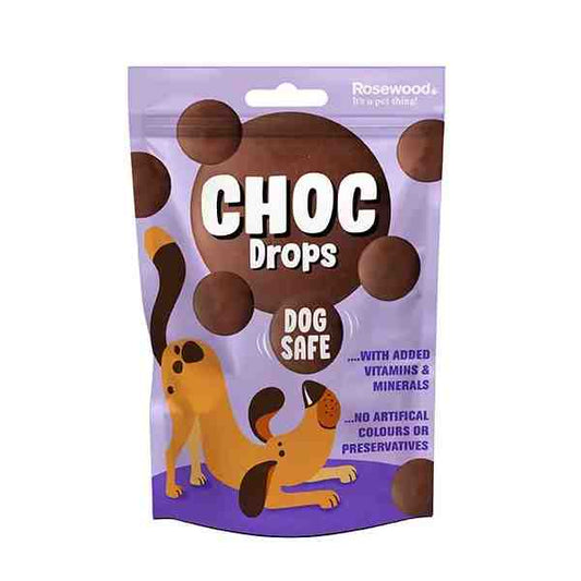 Rosewood Dog Choc Drops for Dogs 200g