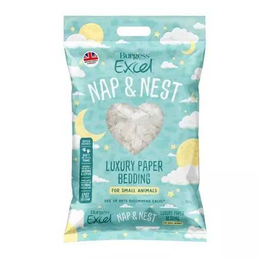 Burgess Excel Nap & Nest Paper Bedding 750g